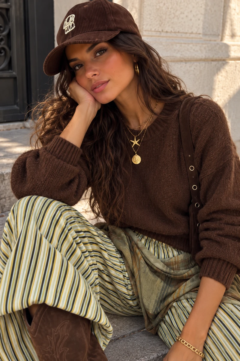 Phoebe Kuşaklı şalvar pantolon 3